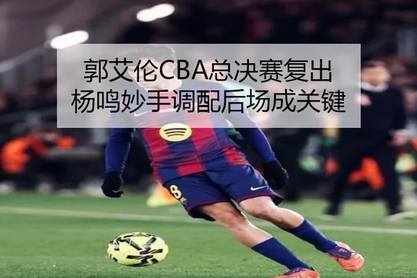 郭艾伦CBA总决赛复出 杨鸣妙手调配后场成关键